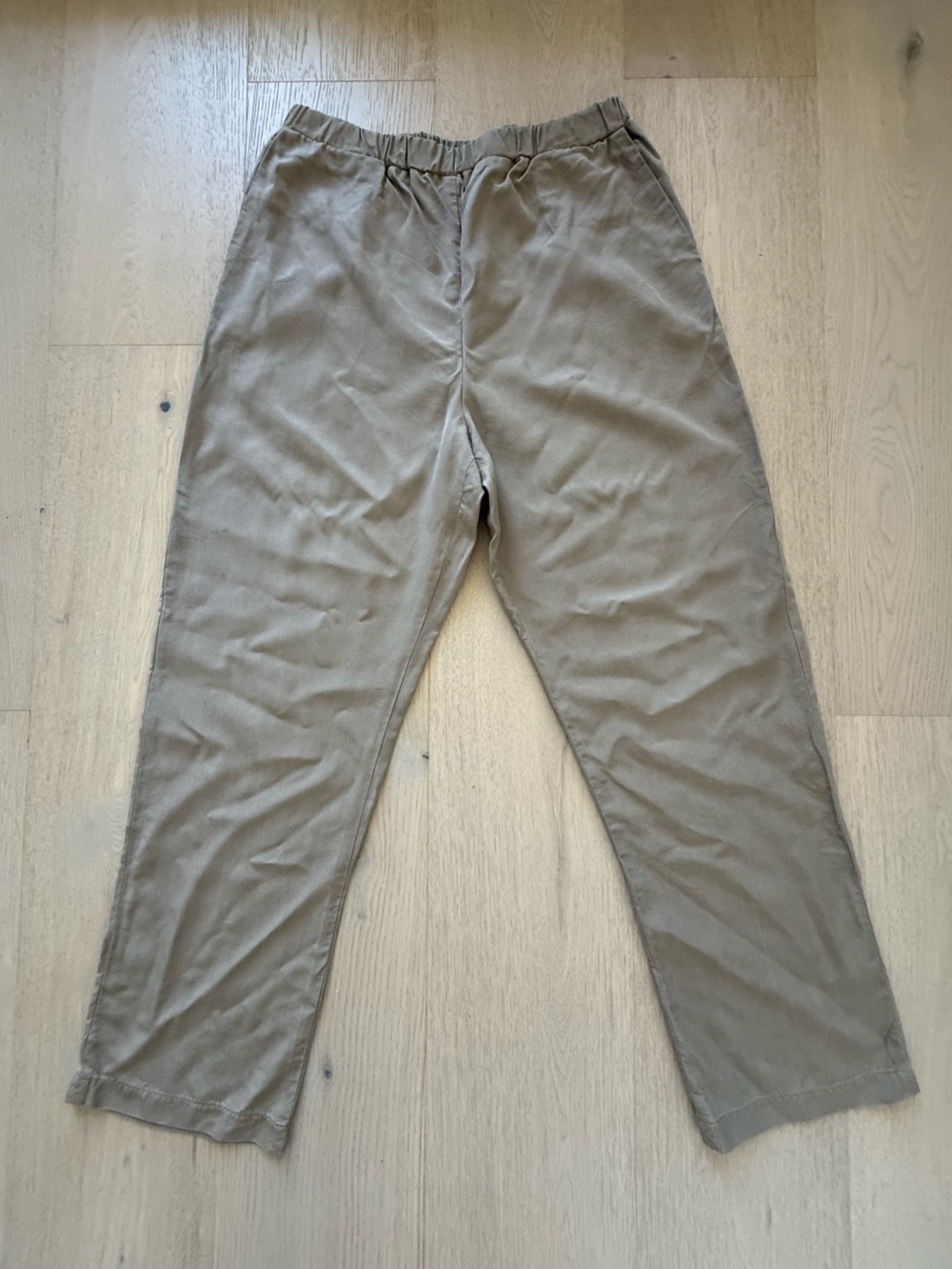 Handmade Lyocell Pants Taupe